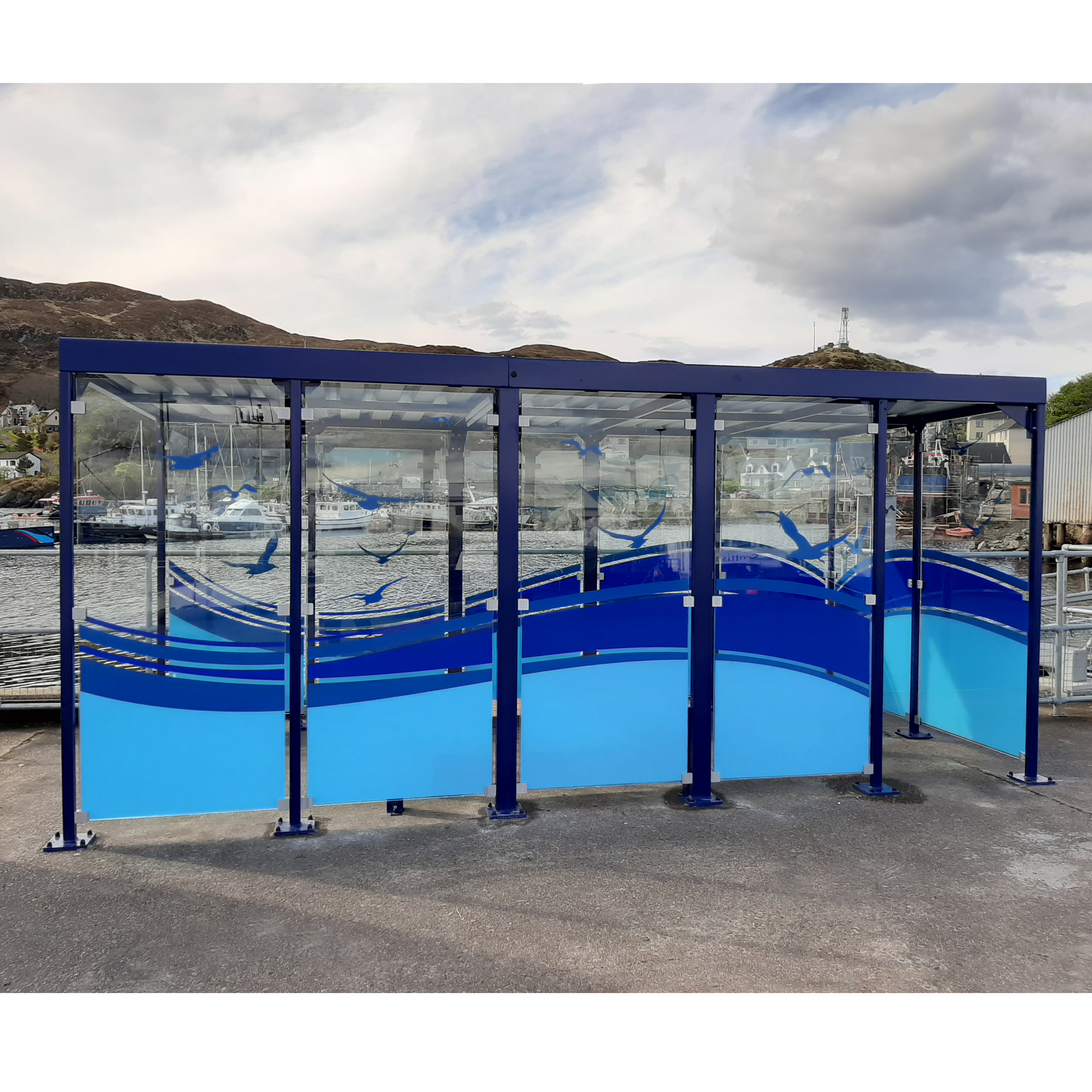 Mallaig Harbour Passenger Waiting Shelter